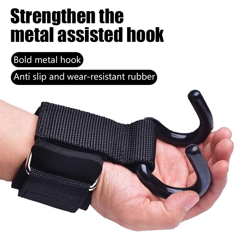 Wrist Wraps Weightlifting Support - 【F】2 pièces : crochets pour l’entraînement