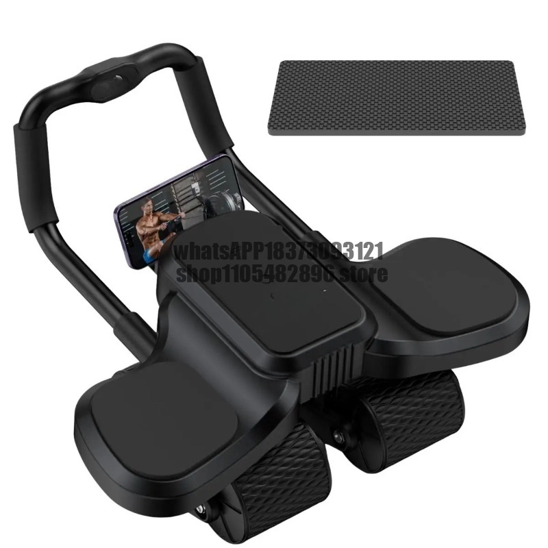 Ab Roller Wheel With Elbow Support - Rouleau Abdominal 2-en-1 avec Support Coudes