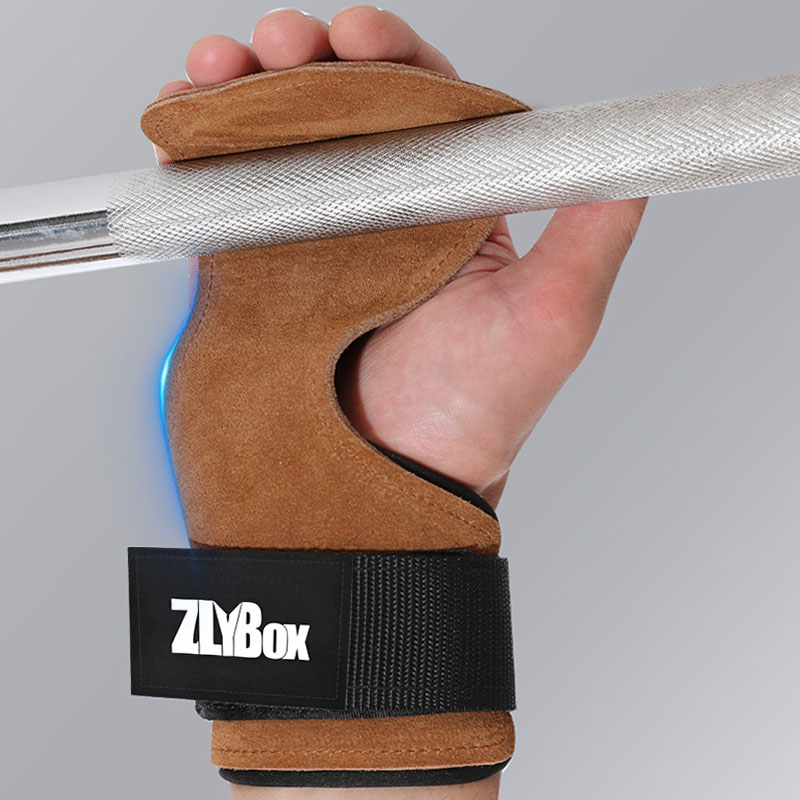Wrist Wraps Weightlifting Support - 2 sangles d'assistance antidérapantes pour la