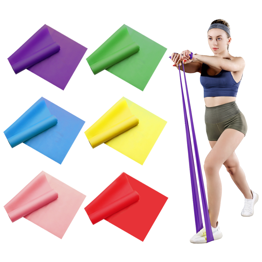 Pilates Bar Kit With Resistance Bands - Bande de résistance élastique pour Yoga,