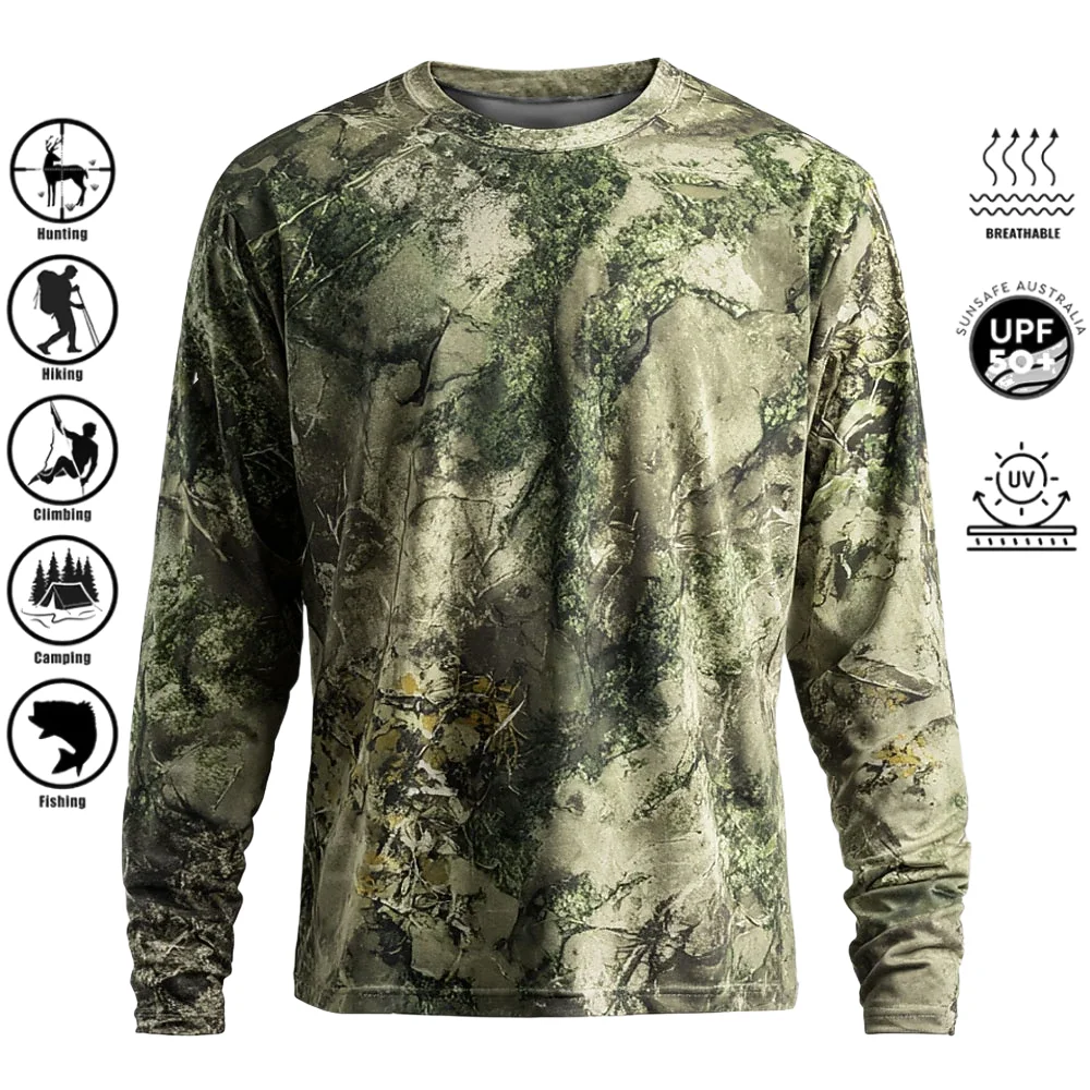 Hiking - T-shirt à manches longues pour hommes,