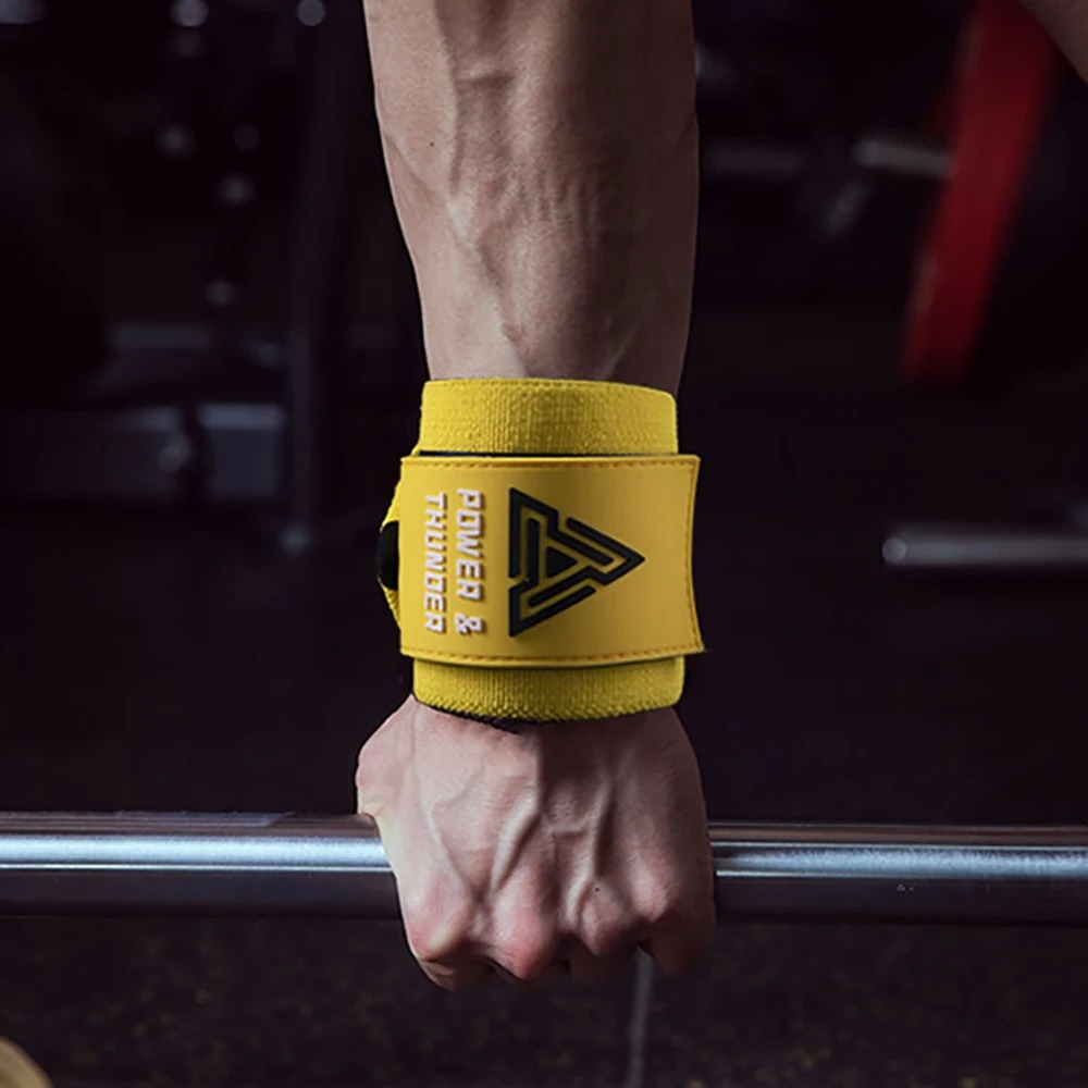 Wrist Wraps Weightlifting Support - Bandes de poignet robustes pour musculation,