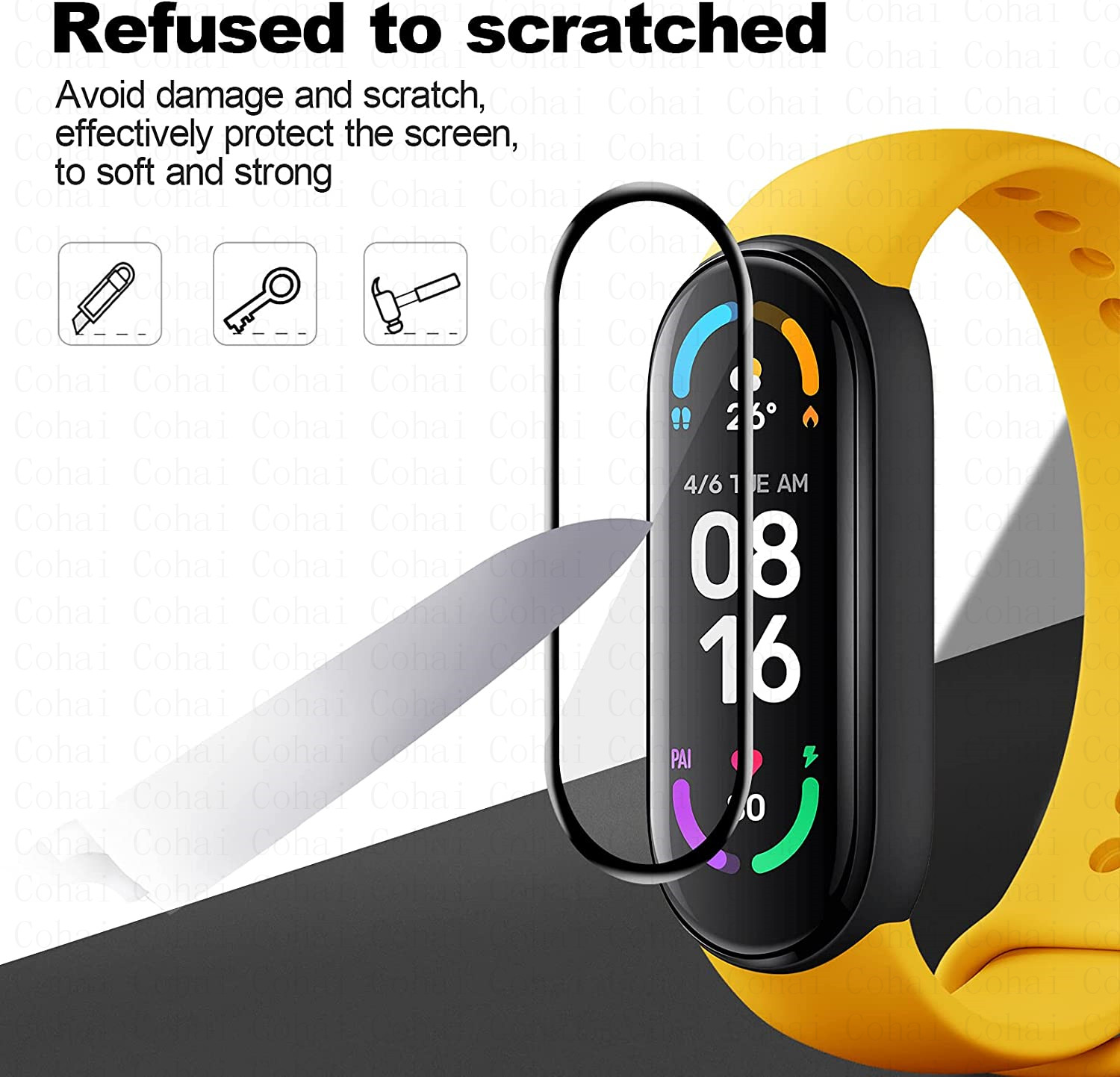 Bracelet de montre Xiaomi Mi b - Resistance Bands Set With Handles avis et prix