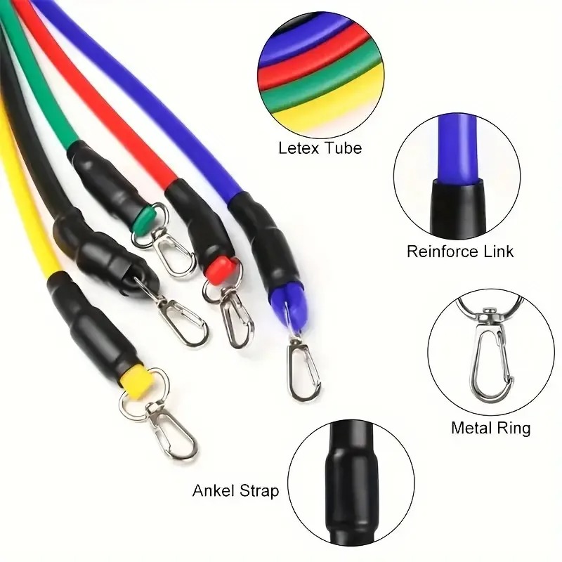 Bandes élastiques de résistanc - Resistance Bands Set With Handles avis et prix