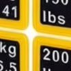 Lot de 2 autocollants jaunes d - Fitness Equipment avis et prix