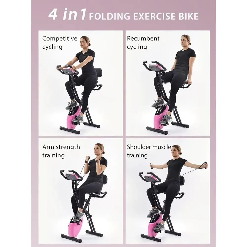 Vélo d'exercice 4-en-1 inclina - Exercise Bike Magnetic Resistance avis et prix