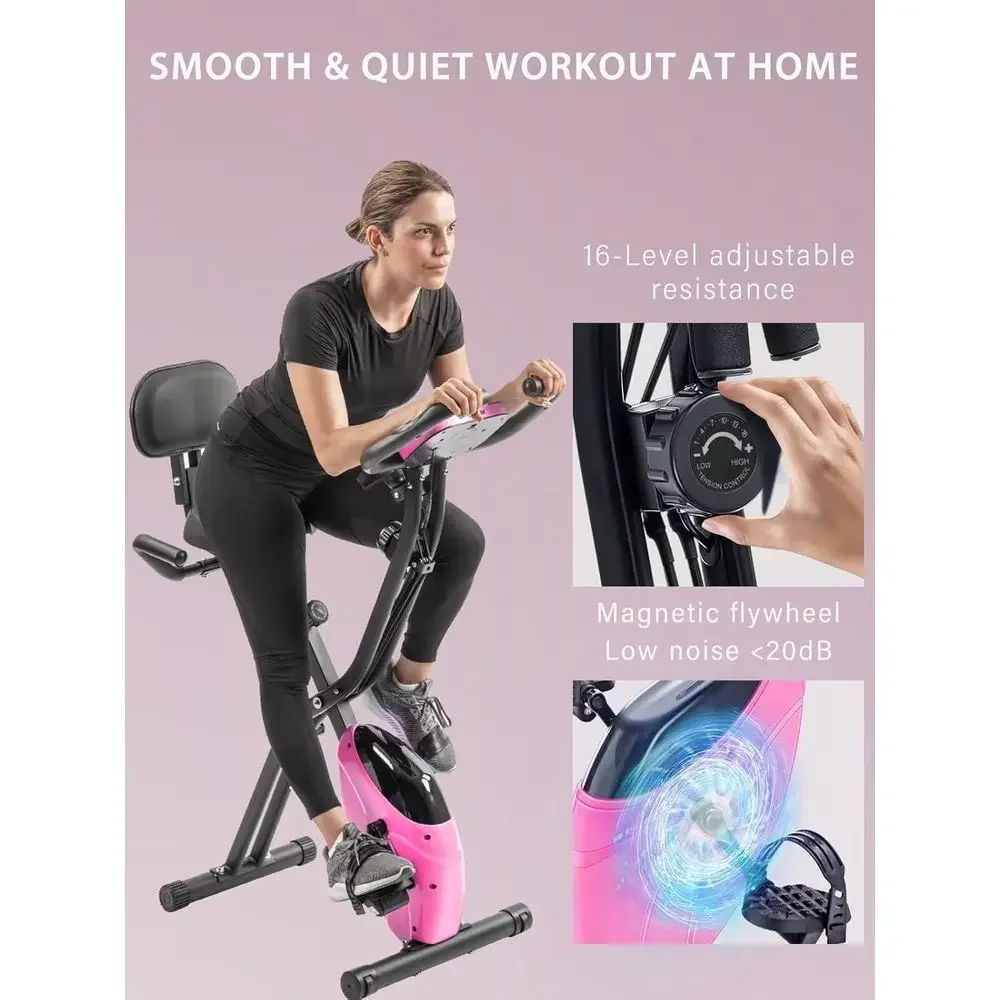 Vélo d'exercice 4-en-1 inclina - Exercise Bike Magnetic Resistance avis et prix