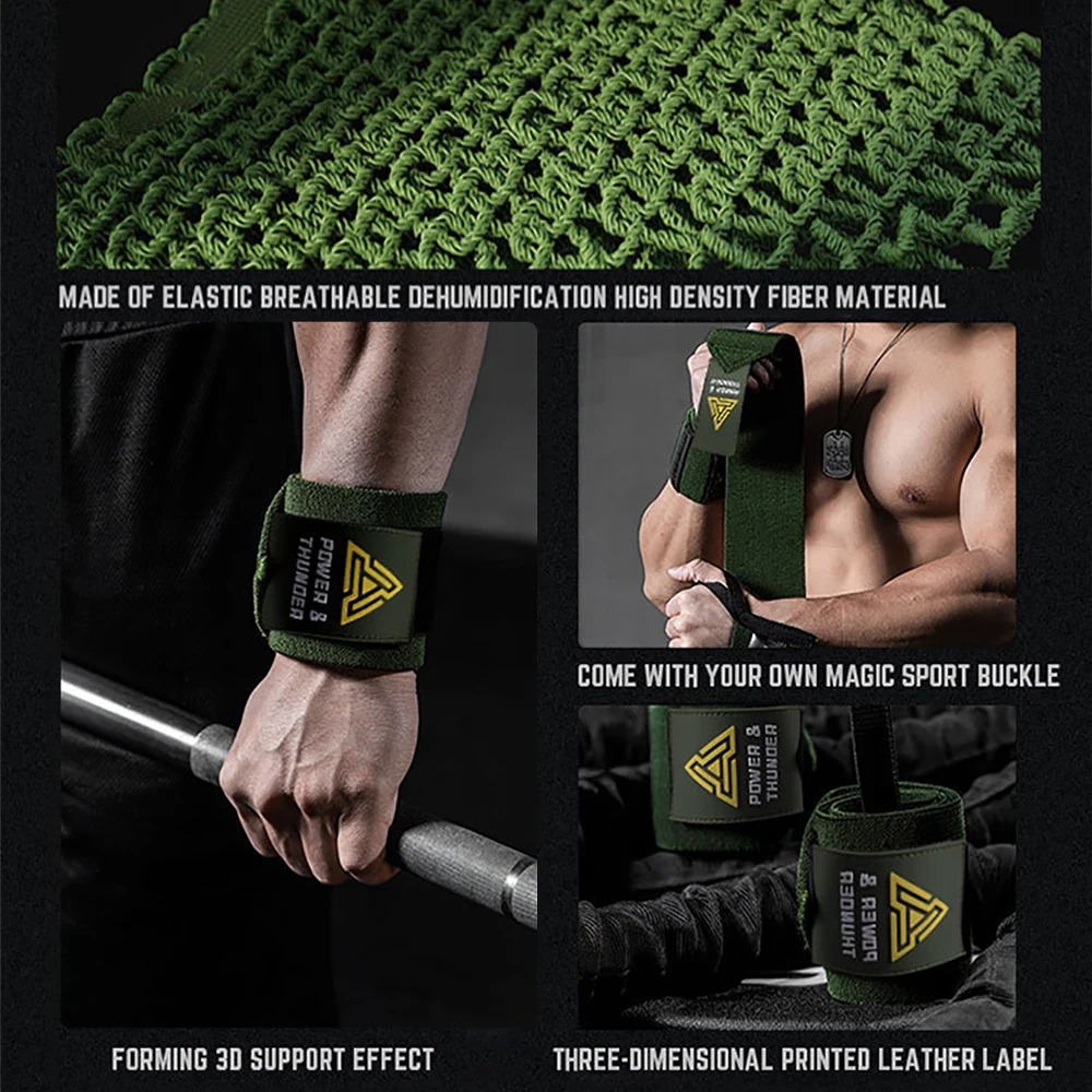 Bandes de poignet robustes pou - Wrist Wraps Weightlifting Support avis et prix