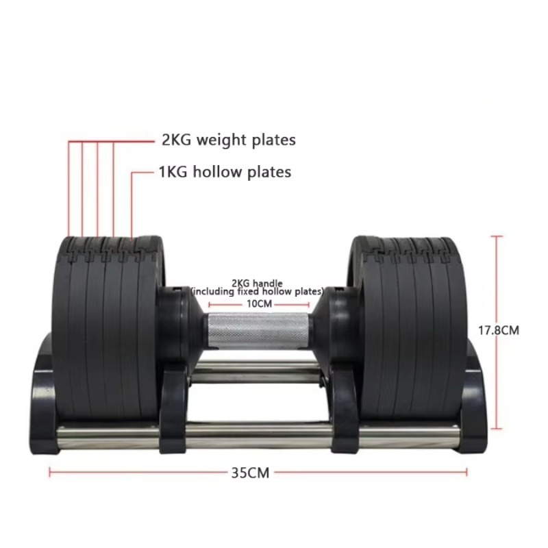 Équipement de fitness pour la  - Adjustable Dumbbell Pair 40Kg avis et prix