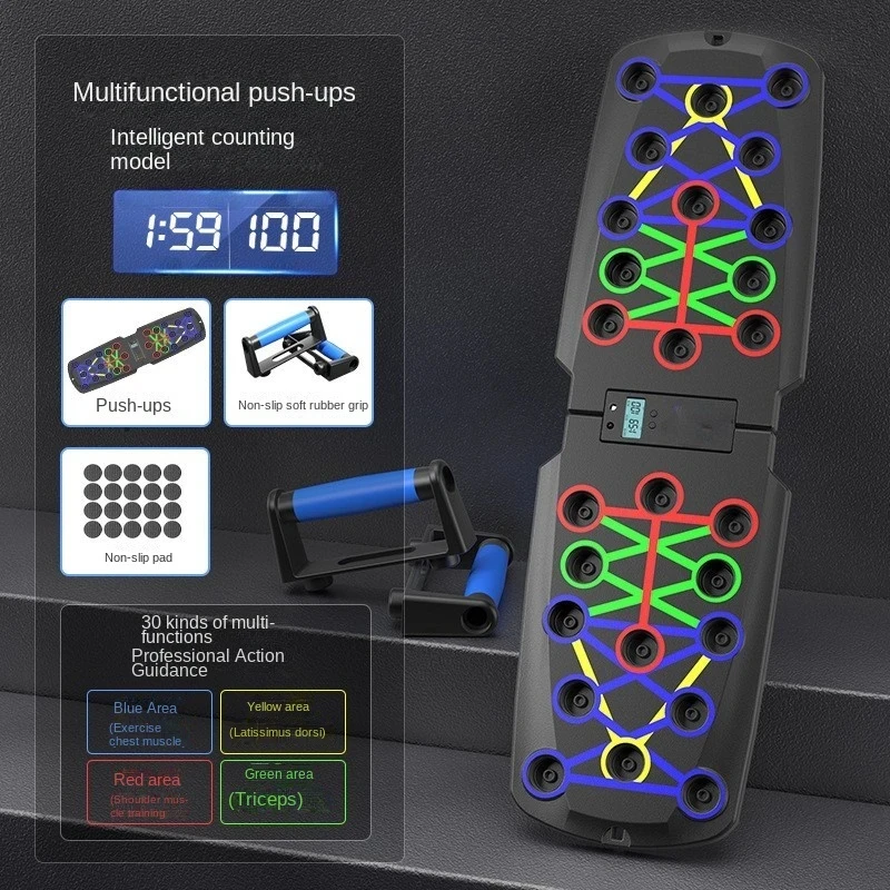 Ensemble de planches de poussé - Push Up Board Foldable Multi Function avis et prix