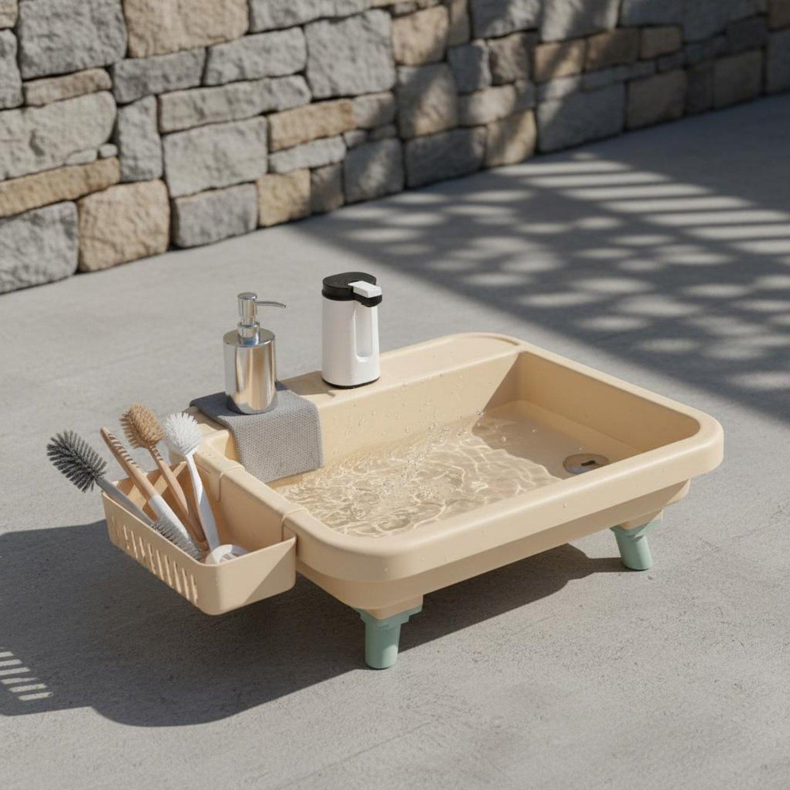 Lavabo d'extérieur portable, n - Camping avis et prix