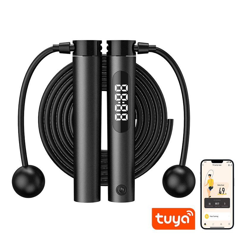 Corde à sauter sans fil de hau - Smart Jump Rope Digital Counter avis et prix