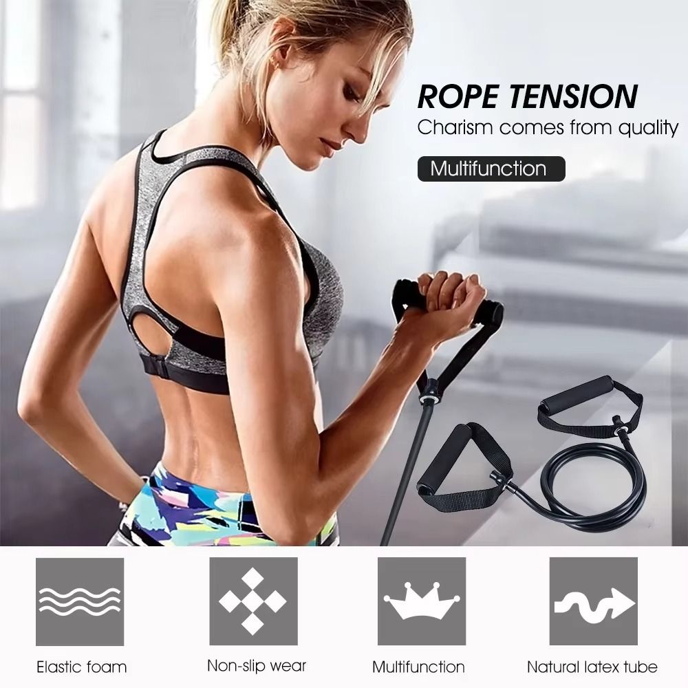 Bandes de résistance avec poig - Resistance Bands Set With Handles avis et prix