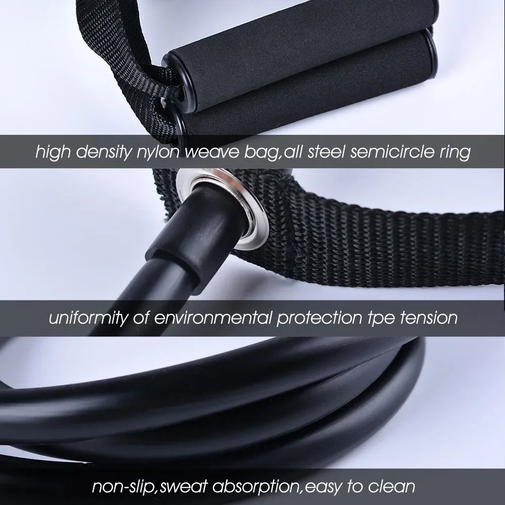 Bandes de résistance avec poig - Resistance Bands Set With Handles avis et prix