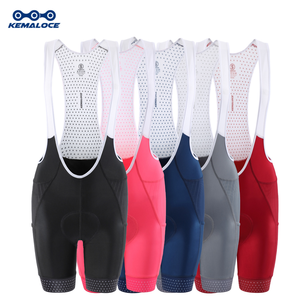 KEMALOCE-Cuissard à bretelles  - Padded Cycling Shorts 5D Gel avis et prix